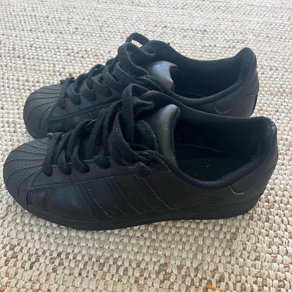 Adidas Black Athletic Shoes